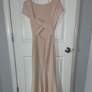 Light Pink bodycon dress